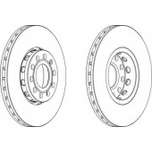 Тормозной диск FERODO DDF1706