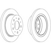 Тормозной диск FERODO DDF1823