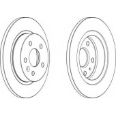 Тормозной диск FERODO DDF1872