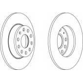 Тормозной диск FERODO DDF1895