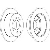 Тормозной диск FERODO DDF1945