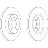 Тормозной диск FERODO DDF205