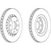 Тормозной диск FERODO DDF206