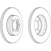 Тормозной диск FERODO DDF207