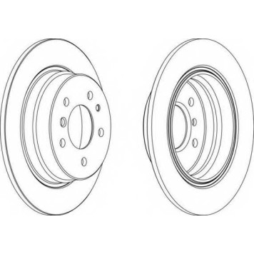 Тормозной диск FERODO DDF221