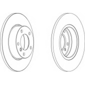 Тормозной диск FERODO DDF248