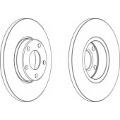 Тормозной диск FERODO DDF324