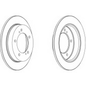Тормозной диск FERODO DDF351