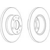 Тормозной диск FERODO DDF758