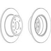 Тормозной диск FERODO DDF811