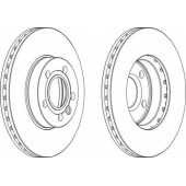 Тормозной диск FERODO DDF846