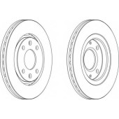 Тормозной диск FERODO DDF870