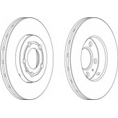 Тормозной диск FERODO DDF927