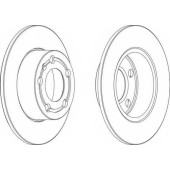 Тормозной диск FERODO DDF929