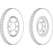 Тормозной диск FERODO DDF841