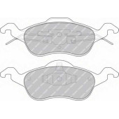 Колодки тормозные дисковые передний для FORD FOCUS(DAW,DBW,DFW,DNW) <b>FERODO FDB1318B / 23154</b>