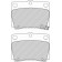 Колодки тормозные дисковые задний для MITSUBISHI GALLOPER(JK-01), PAJERO(K90) <b>FERODO FDB1570 / 23593</b>
