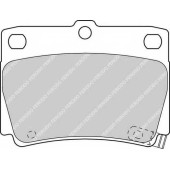 Колодки тормозные дисковые задний для MITSUBISHI GALLOPER(JK-01), PAJERO(K90) <b>FERODO FDB1570 / 23593</b>