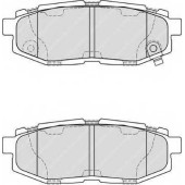 Колодки тормозные дисковые задний для SUBARU BRZ, LEGACY(BM,BR), TRIBECA(B9) / TOYOTA GT 86(ZN6#) <b>FERODO FDB4187 / 24854</b>
