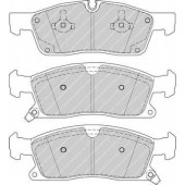 Колодки тормозные дисковые передний для JEEP GRAND CHEROKEE(WK,WK2) / MERCEDES GL(X166), M(W166) <b>FERODO FDB4403 / 25190</b>