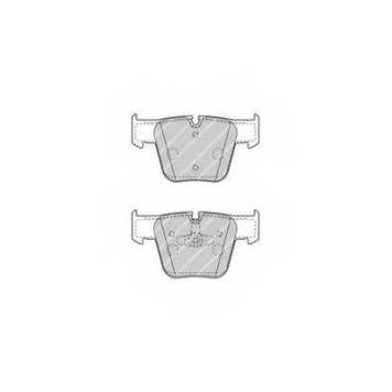 Колодки тормозные дисковые передний для MERCEDES S(C216,W221) <b>FERODO FDB4412</b>