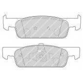 Колодки тормозные дисковые передний для RENAULT CLIO, LOGAN, THALIA(LU1/2#), TWINGO <b>FERODO FDB4615</b>