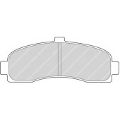 Колодки тормозные дисковые передний для NISSAN MICRA(K11) <b>FERODO FDB859 / 21626</b>
