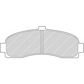 Колодки тормозные дисковые передний для NISSAN MICRA(K11) <b>FERODO FDB859 / 21626</b>