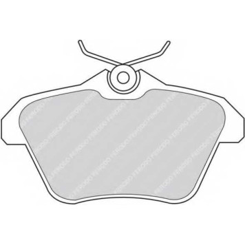 Колодки тормозные дисковые задний для LANCIA KAPPA(838,838A,838B) <b>FERODO FDB995 / 21605</b>