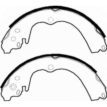 Комплект тормозных колодок задний для SUBARU FORESTER(SF,SG), IMPREZA(GC,GD,GF,GFC,GG), LEGACY(BC,BD,BG,BJF) <b>FERODO FSB339</b>-1