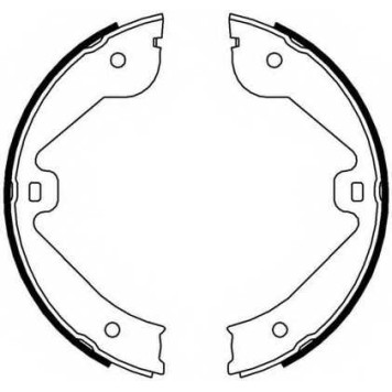 Комплект колодок стояночной тормозной системы FERODO FSB4000