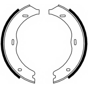 Комплект колодок стояночной тормозной системы FERODO FSB4003