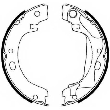 Комплект колодок стояночной тормозной системы FERODO FSB4011