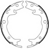 Комплект колодок стояночной тормозной системы FERODO FSB4019