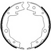 Комплект колодок стояночной тормозной системы FERODO FSB4035