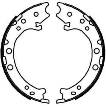 Комплект колодок стояночной тормозной системы FERODO FSB4044