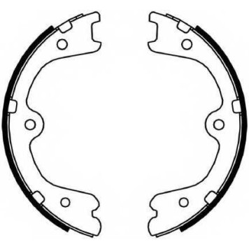 Комплект колодок стояночной тормозной системы FERODO FSB4054