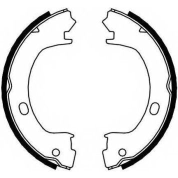 Комплект колодок стояночной тормозной системы FERODO FSB4073