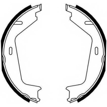 Комплект колодок стояночной тормозной системы FERODO FSB4130