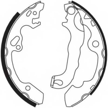 Комплект тормозных колодок задний для FORD FOCUS(DAW,DBW,DFW,DNW) <b>FERODO FSB565 / FSB565R</b>