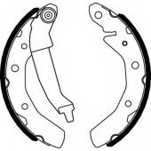Комплект тормозных колодок задний для CHEVROLET MATIZ(M200,M250) / DAEWOO MATIZ(KLYA) <b>FERODO FSB566</b>