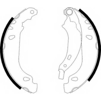 Комплект тормозных колодок задний для RENAULT CLIO(BB0/1/2#, CB0/1/2#, SB0/1/2#), LOGAN(LS#), SANDERO/STEPWAY, THALIA(LB0/1/2#) <b>FERODO FSB584</b>