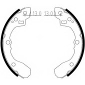 Комплект тормозных колодок задний для KIA RIO(DC,DC#) <b>FERODO FSB612</b>