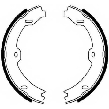 Комплект колодок стояночной тормозной системы FERODO FSB669
