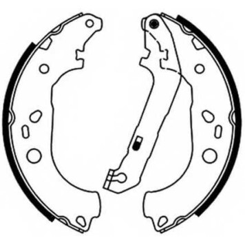 Комплект тормозных колодок задний для FORD FOCUS(DA#) <b>FERODO FSB687</b>