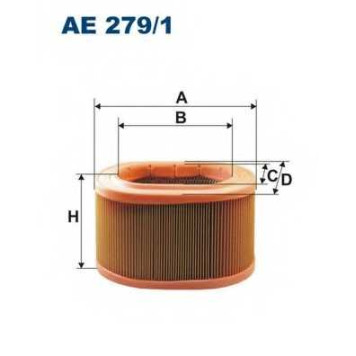 Фильтр воздушный FILTRON AE279/1