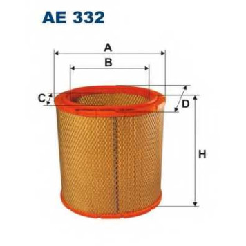 Фильтр воздушный FILTRON AE332