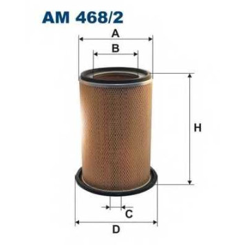 Фильтр воздушный FILTRON AM468/2