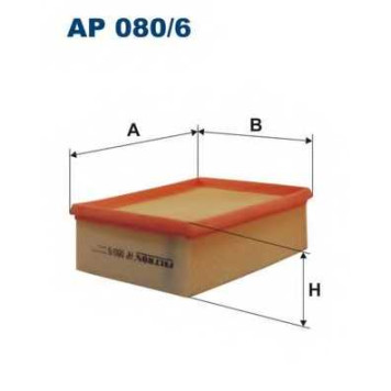Фильтр воздушный FILTRON AP080/6