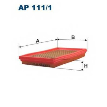 Фильтр воздушный FILTRON AP111/1